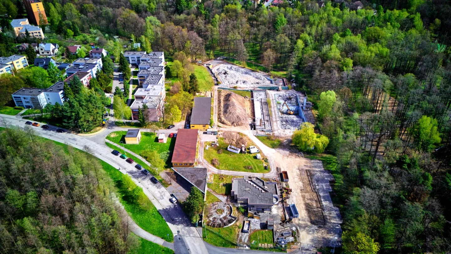 Z bývalého koupaliště bude volnočasový areál. Orlová zahájila projekt za 58 milionů