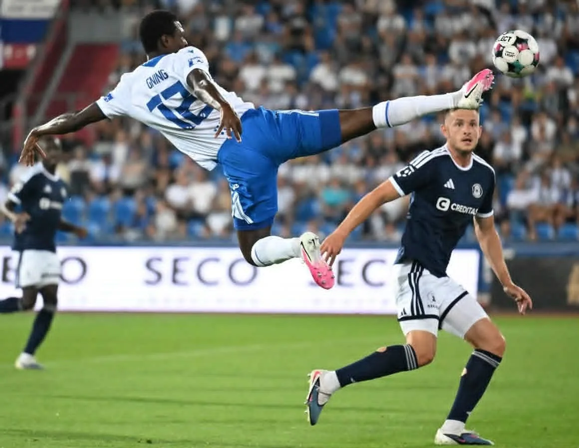 Fotbalisté Ostravy zdolali Olomouc 1:0 premiérovou trefou stopera Míčka