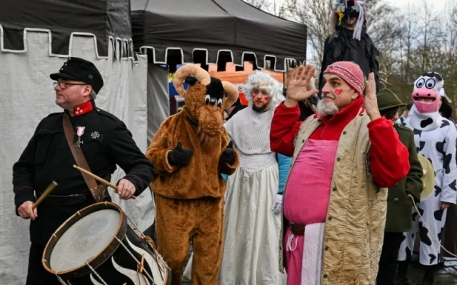 Tradiční masopust na Slezskoostravském hradě