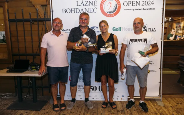 Golfresort Lázně Bohdaneč hostil jeden z nejprestižnějších turnajů v Česku. Doplnila ho show skupiny Queenie