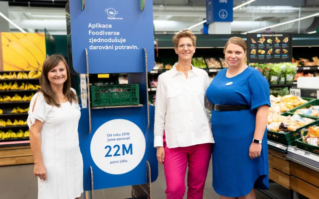 Tesco v Ostravě rozšiřuje nabídku zdravých potravin, daruje tuny potravin lidem v nouzi, optimalizuje obaly a snižuje uhlíkovou stopu