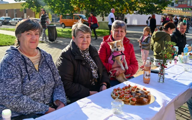 Dubina fungovala jako experiment. Sousedé mohli přijít k rekordně dlouhému stolu.