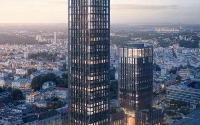 První pětihvězdičkový hotel v Ostravě. V mrakodrapu se usídlí hotel Sheraton z řetězce Marriott