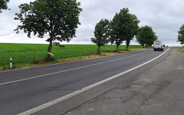Začíná oprava silnice I/46 u polských hranic, provoz řídí semafory i regulovčíci