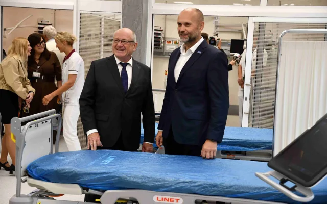 Nemocnice v Krnově otevřela nový Centrální urgentní příjem téměř za 60 milionů