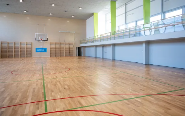 FOTO: V ostravském Pustkovci otevřela zrekonstruovaná sportovní hala. Foto: Lukáš Kaboň
