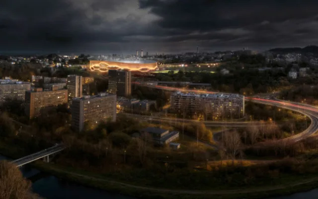 Vizualizace: Takové budou Nové Bazaly. Architektonická soutěž má svého vítěze