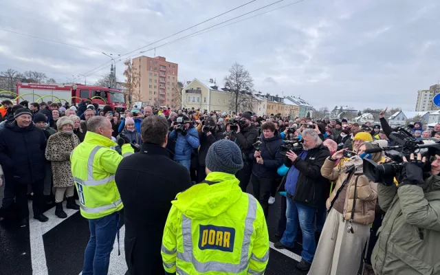 V Opavě se otevřel nový most na místě starého, jenž musel být po povodni zbourán