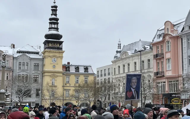 Ať žije Pavel. Ostravané ve velkém podpořili českého prezidenta