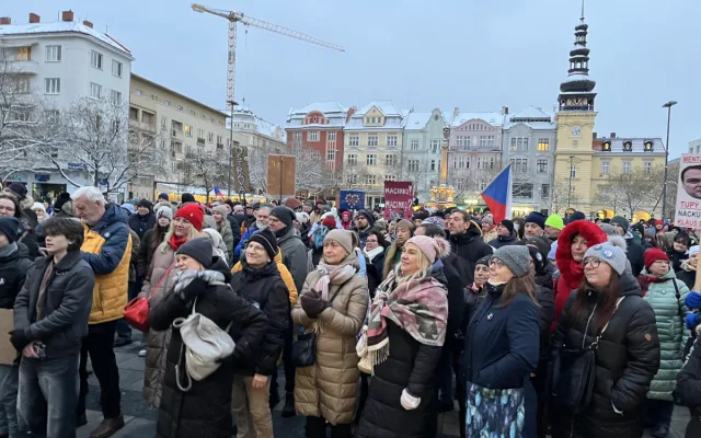 Ať žije Pavel. Ostravané ve velkém podpořili českého prezidenta