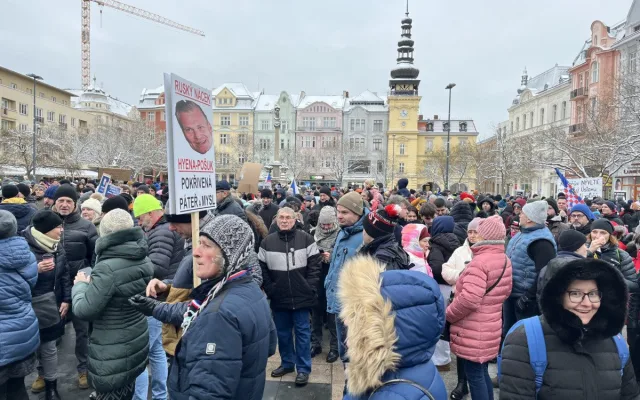 Ať žije Pavel. Ostravané ve velkém podpořili českého prezidenta