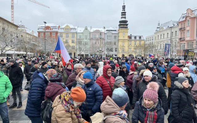 Ať žije Pavel. Ostravané ve velkém podpořili českého prezidenta
