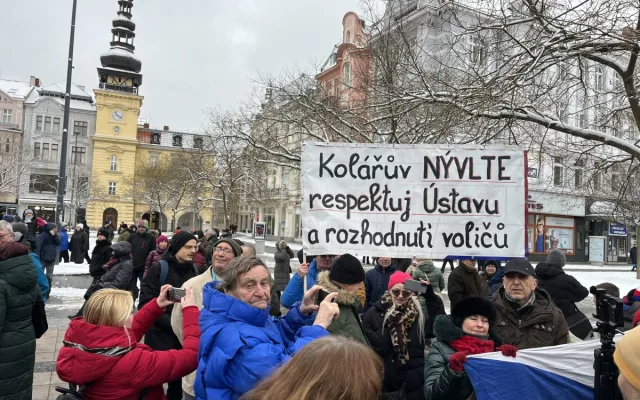 Ať žije Pavel. Ostravané ve velkém podpořili českého prezidenta