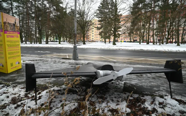 Ukázka ruského zla. Kopie útočného dronu šahíd přistála v Porubě