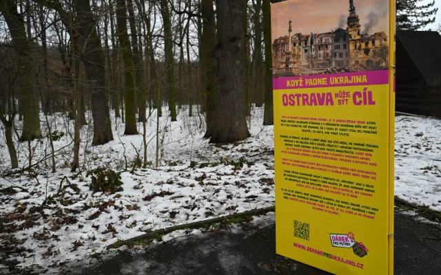 Ukázka ruského zla. Kopie útočného dronu šahíd přistála v Porubě
