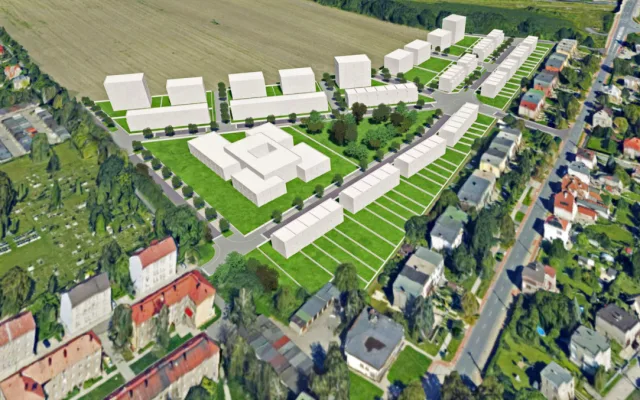V Bohumíně začaly přípravy na stavbu domova seniorů za 300 milionů. Podívejte se