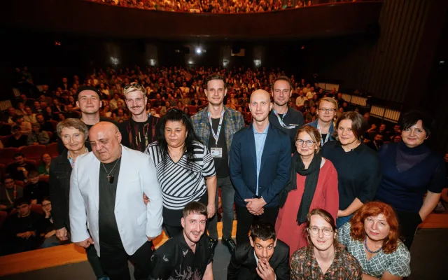 Premiéra filmu v Jihlavě na MFDF v roce 2024. Foto: Jan Hromádko