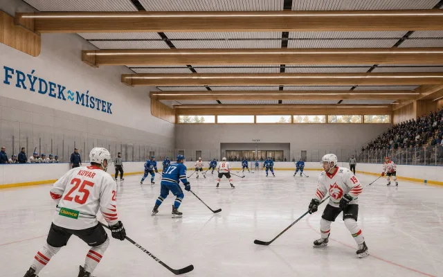 Kluziště i bazén v jednom areálu, Frýdek-Místek představil nový sportovní areál
