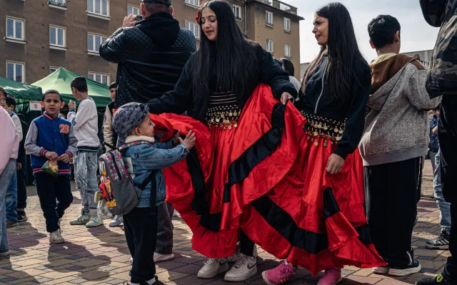 FOTOGALERIE: Hudba, tanec a radost. Romové v Havířově oslavili svůj svátek