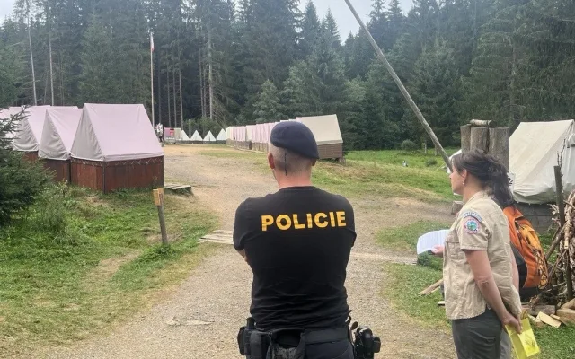 Kontroly policie v Beskydech