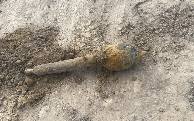 V Malých Hošticích na Opavsku našli sovětskou raketu z druhé světové války