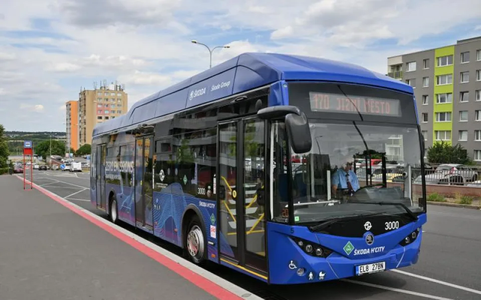 Autobus na vodík, ilustrační foto.
