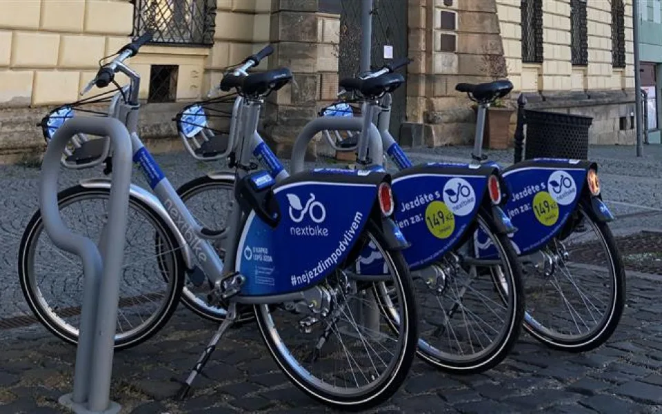 Sdílená kola Nextbike.
