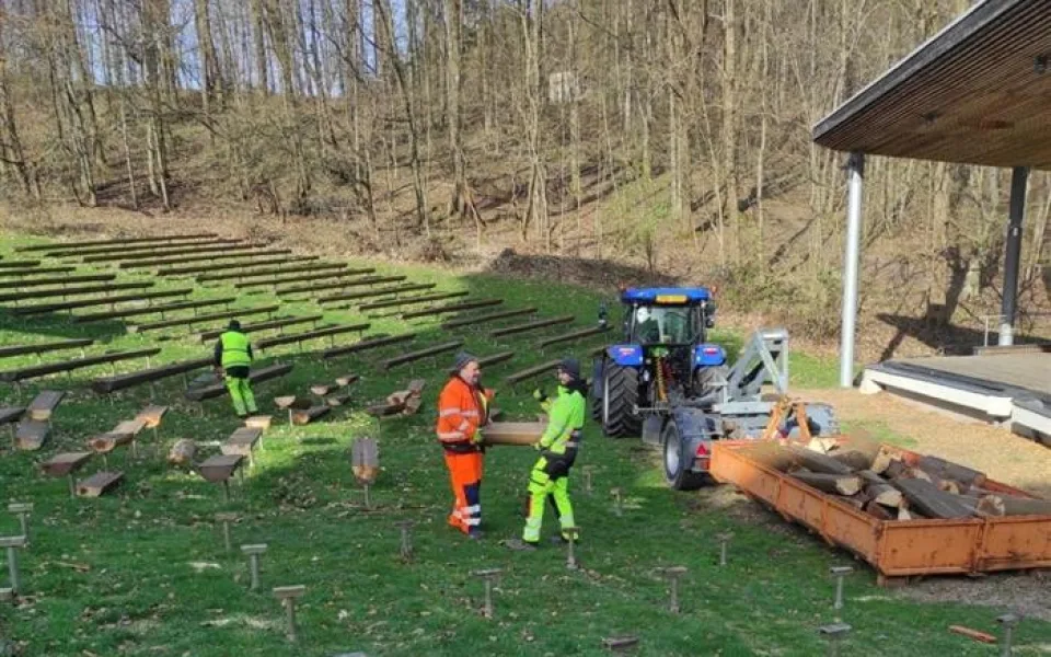 Frenštát pod Radhoštěm opraví hlediště přírodního amfiteátru na Horečkách.