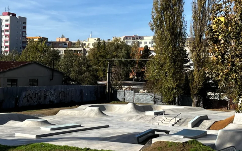 Nový Jičín otevřel nový skatepark, jehož vybudování stálo 10,5 milionu korun