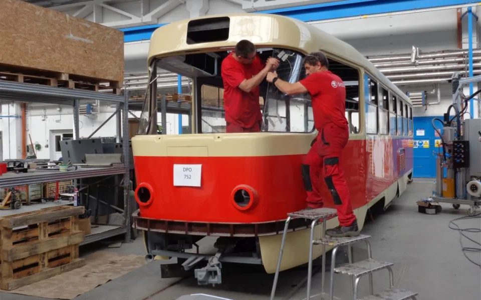 Ostrava zachrání tramvaj ze 70. let minulého století.