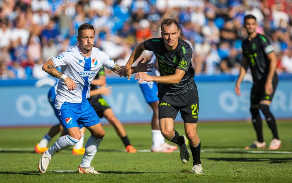 Fotbalisté Ostravy porazili doma Jablonec 1:0, rozhodl střídající Ewerton.