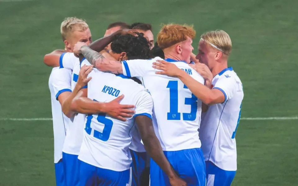 Fotbalisté Baníku Ostrava zvítězili v Jerevanu 2:0 a stvrdili postup do 3. předkola