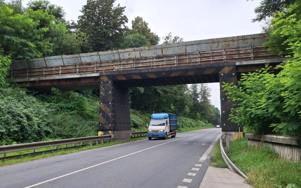 Most u Ludgeřovic na Opavsku půjde k zemi. Silničáři se připravují na pondělní demolici