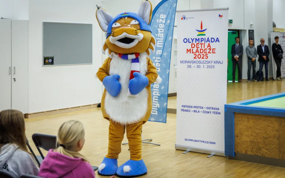 Maskot Olympiády dětí a mládeže hledá jméno. Sportovní akce se na severní Moravu vrátí po třinácti letech
