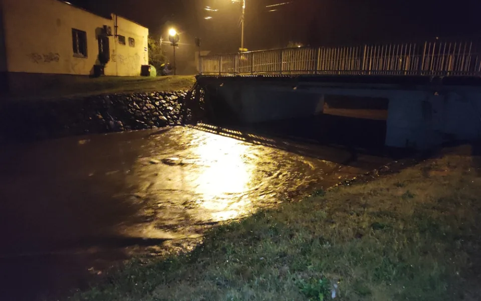 Porubka na Ostravsku a Stružka na Karvinsku hlásí třetí povodňový stupeň