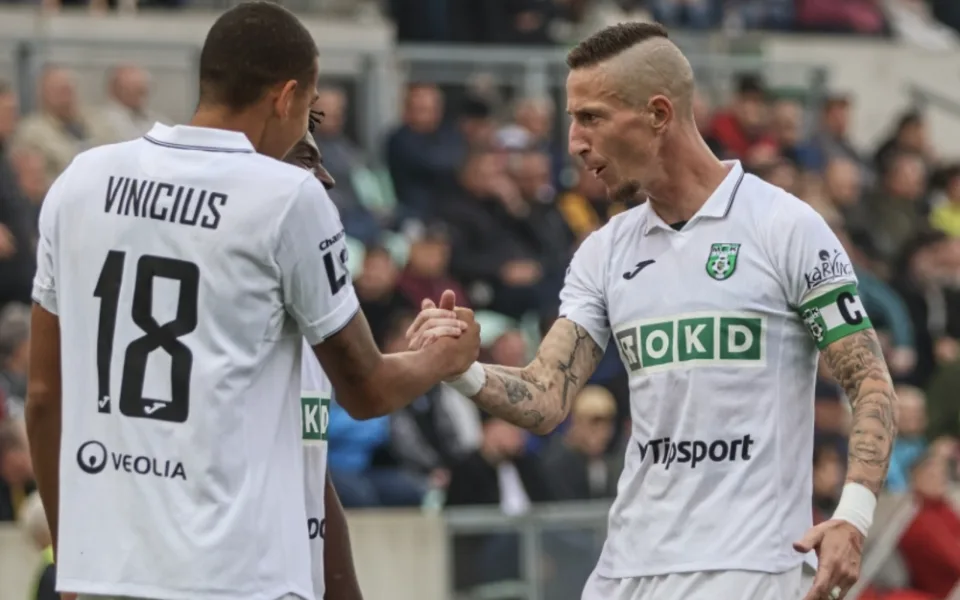 Fotbalisté Mladé Boleslavi remizovali 1:1 s Karvinou, Vydra opět nedal penaltu.
