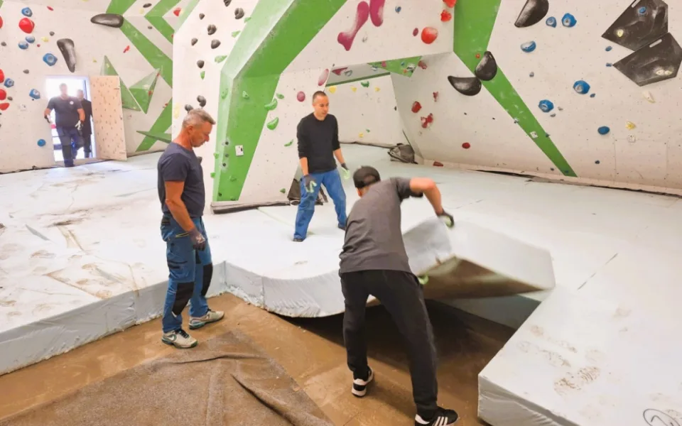 Bohumínské sportovní centrum se po záplavách opět otevře veřejnosti.