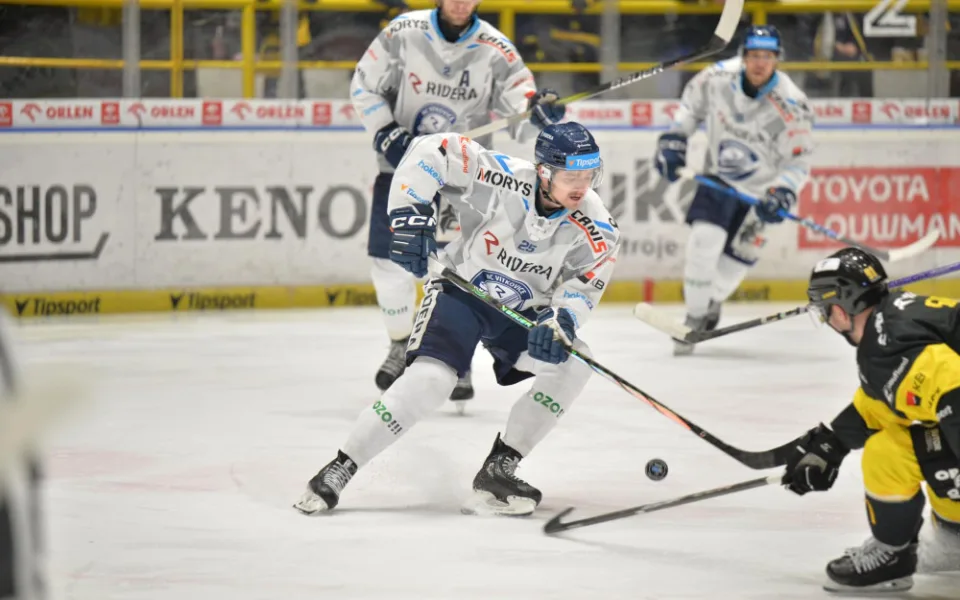České Budějovice po čtyřech výhrách v řadě neuspěly a podlehly Vítkovicím