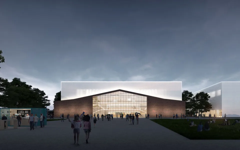 Ostrava plánuje multifunkční halu pro pro míčové sporty. Vejde se do ní tři a půl tisíce diváků