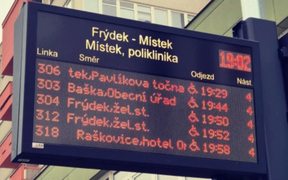 zastávky