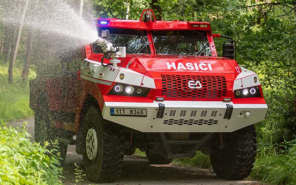 Exploze náklaďáku s výbušninami se stala tématem pro náročné cvičení hasičů