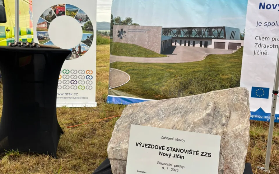 V Novém Jičíně začala stavba nové výjezdní základny. Hotová bude v lednu 2027