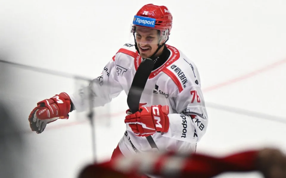 Obránce Galvas po prvním gólu od návratu do extraligy: Je to úleva.