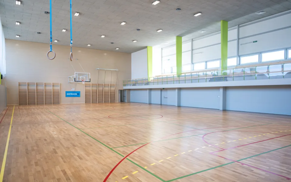 FOTO: V ostravském Pustkovci otevřela zrekonstruovaná sportovní hala. Foto: Lukáš Kaboň
