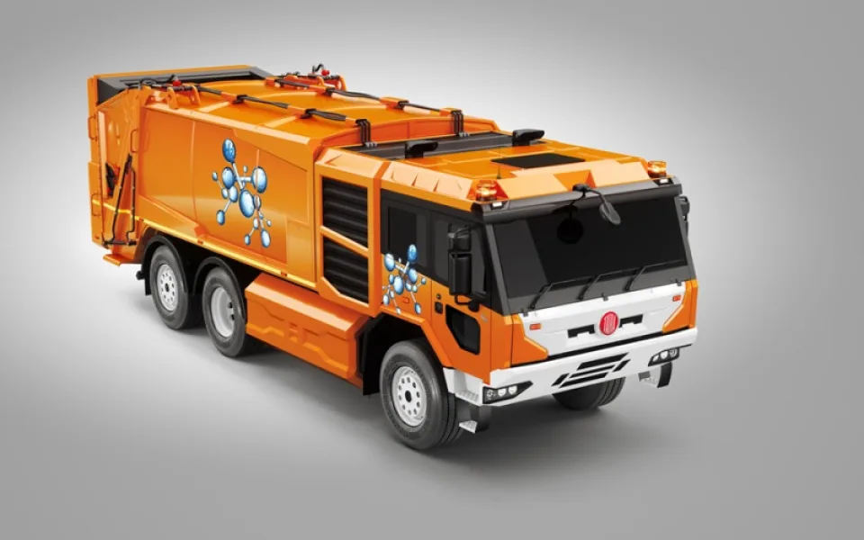 Tatra Trucks zahájila vývoj vodíkového užitkového auta pro komunální služby. Foto: Se svolením Tatra Trucks