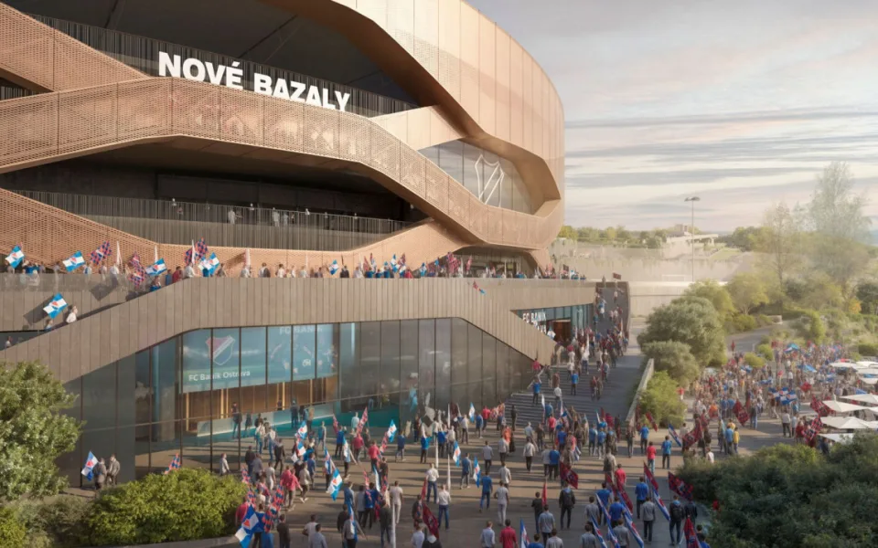 Vizualizace: Takové budou Nové Bazaly. Architektonická soutěž má svého vítěze. Foto: Se svolením L35 Arquitectos