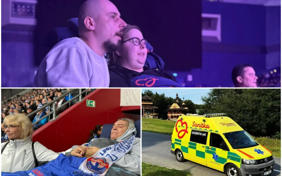 Sanitka splněných snů letos potěšila 25 vážně nemocných lidí. Bude jezdit i nadále 