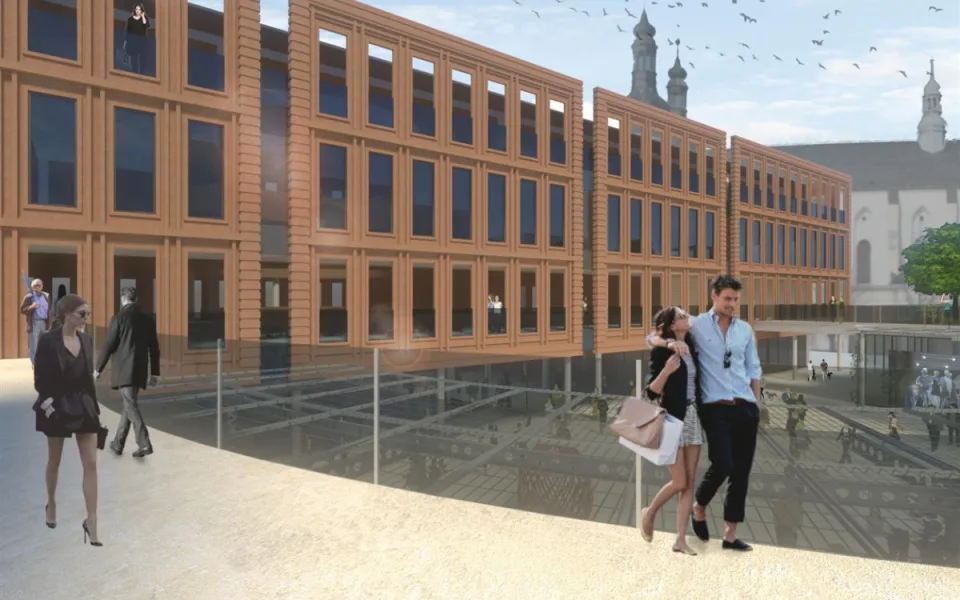 VIZUALIZACE: Krnovský Prior čeká rekonstrukce za 40 milionů korun. Foto: Se svolením města Krnov (vizualizace)