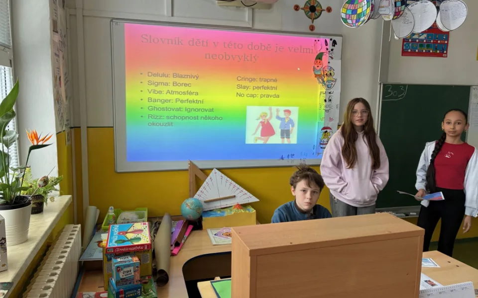 Banger, slay nebo rizz? Bohumínští školáci vysvětlili učitelům svůj slovník