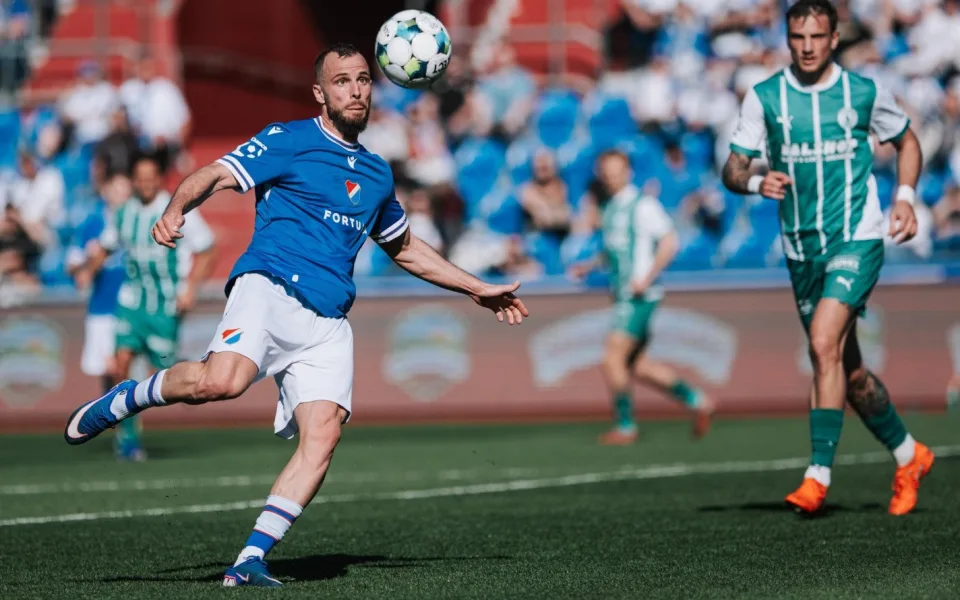 Fotbalisté Ostravy prohráli s Bohemians 0:2, Jurečka neproměnil penaltu. Foto: FC Baník Ostrava